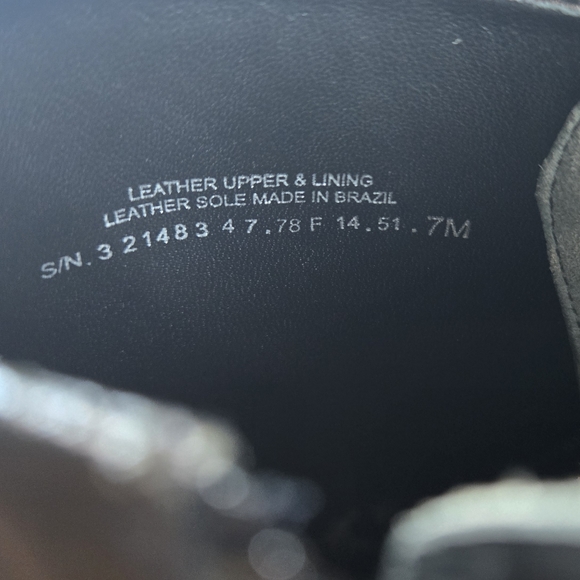 Tory Burch Lorelei Charcoal Gray Black Leather Point Toe Ankle Boot Bootie Sz 7M - Picture 10 of 16